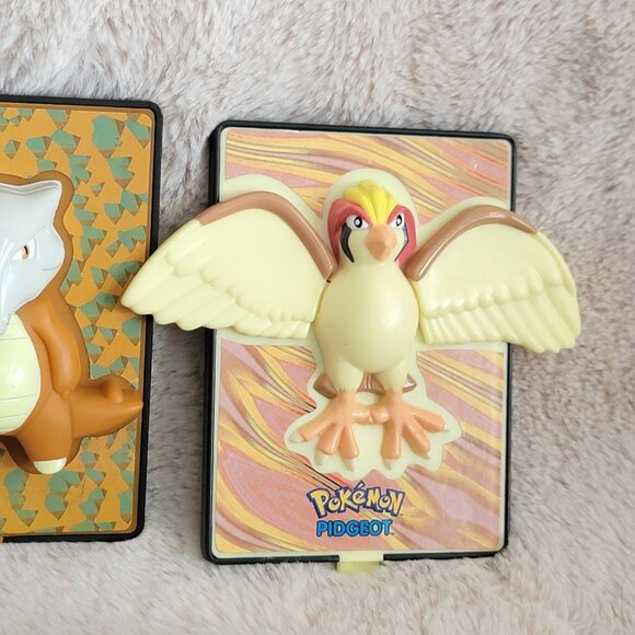 Pokémon the Movie - 2000 Burger King - Lot Of 4 Power Cards w/ Stands - Used - Picture 5 of 8